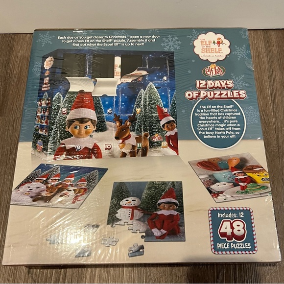 🎄HARD TO FIND🎄Must-have Puzzle Calendar to go with Elf on the Shelf- NWT - Picture 4 of 4